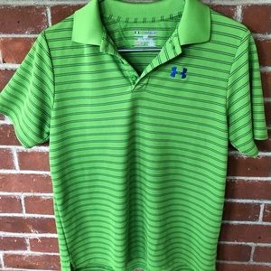 Under Armour loose heat gear polo top